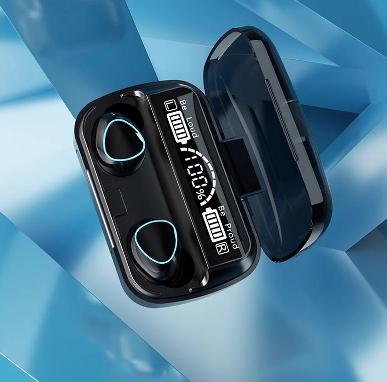 M10 Bluetooth earphones with ultra long battery life high battery capacity wireless noise reduction gaming earphones